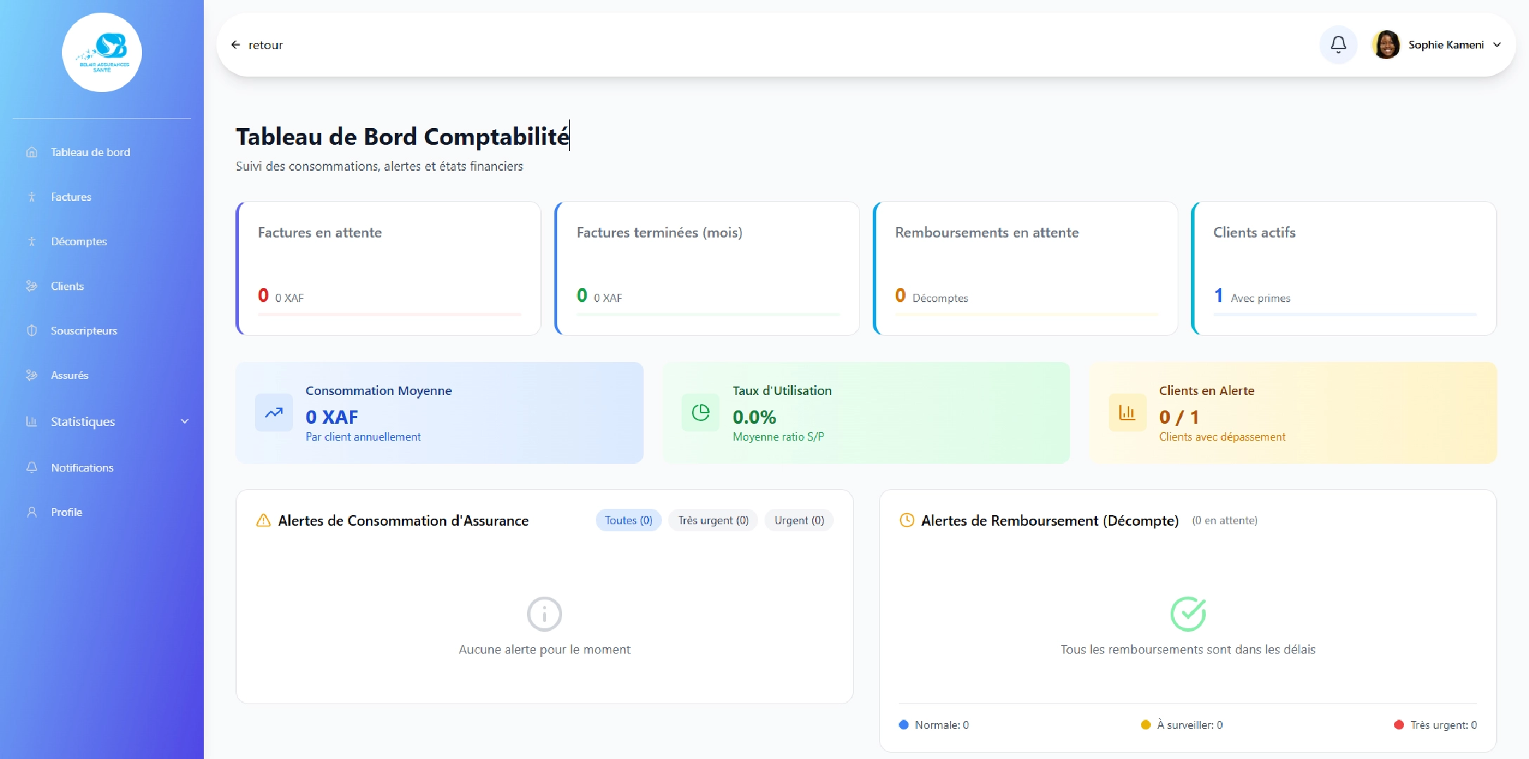 Belair Santé — Health Insurance Management